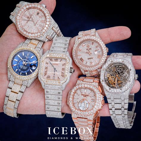 audemars piguet skeleton iced out.